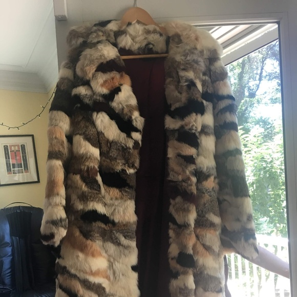 Jackets & Blazers - Vintage Women's real fur coat